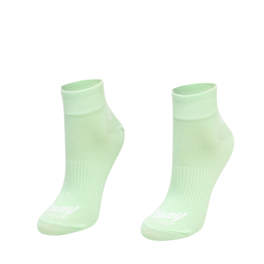 Športové členkové ponožky zelené/mint